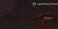 A gnashing devourer