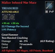 Malice Infused War Mace