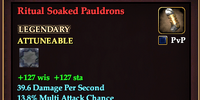 Ritual Soaked Pauldrons