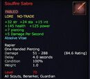 Soulfire Sabre