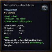 Navigator's Linked Gloves