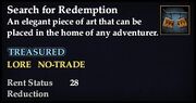 Search for Redemption
