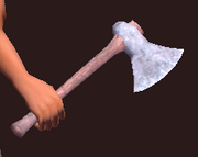Tempered Axe (Equipped)