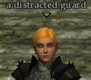 A distracted guard