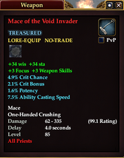 Mace of the Void Invader