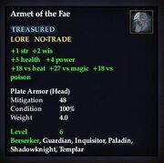 Armet of the Fae