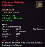 Klak'Anon Steelreign Battleblade