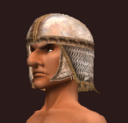 Magma linked chainmail coif (Equipped)