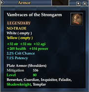 Vambraces of the Strongarm