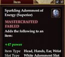 Sparkling Adornment of Energy (Superior)