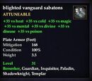 Blighted vanguard sabatons