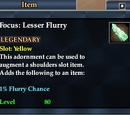 Focus: Lesser Flurry