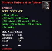Mithrian Barbute of the Veteran