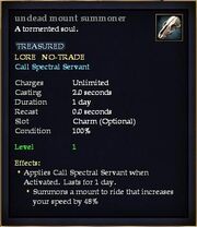 Undead mount summoner