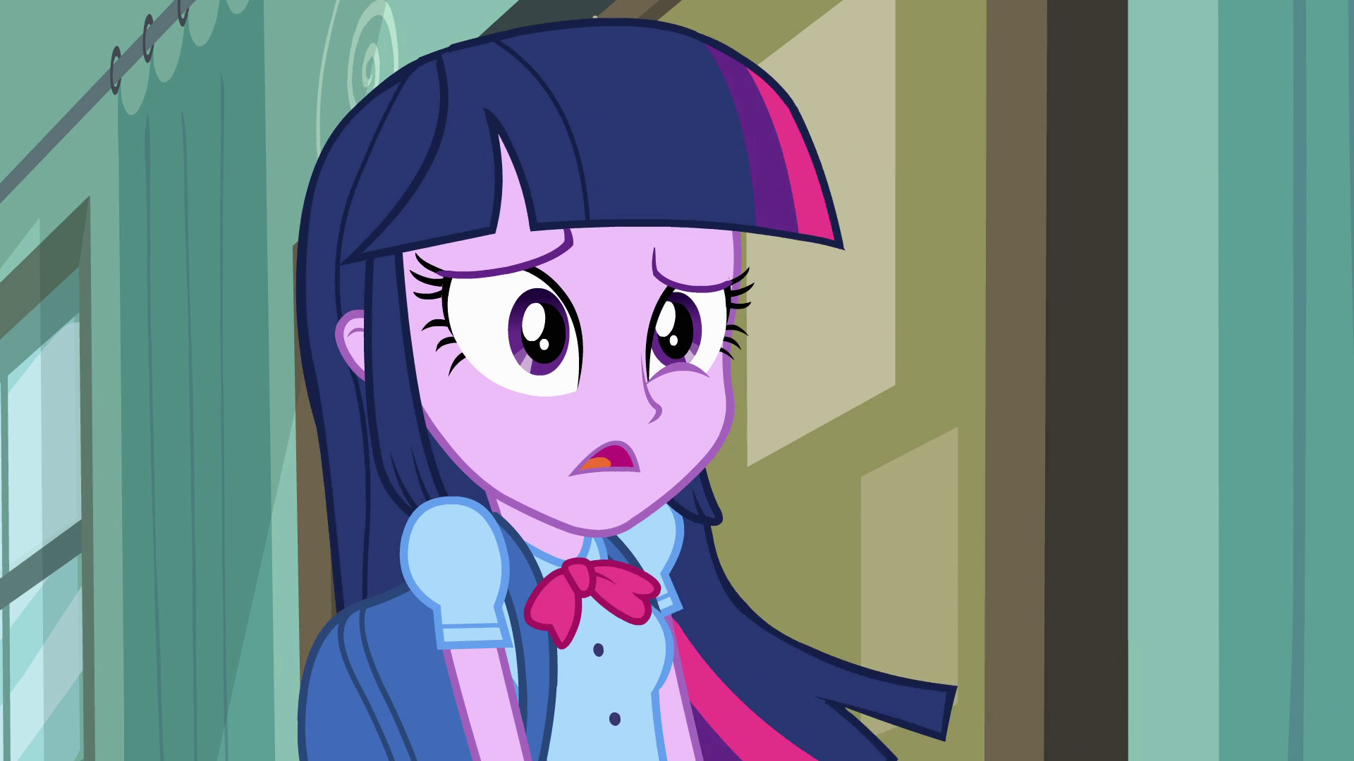Image Twilight surprised to see Rarity EG.png My Little Pony