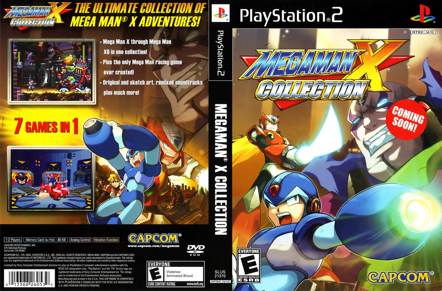 ArchivoMegaman x collection (ps2).jpg Mega Man HQ Fandom powered