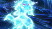 EP769 Riolu evolucionando a Lucario