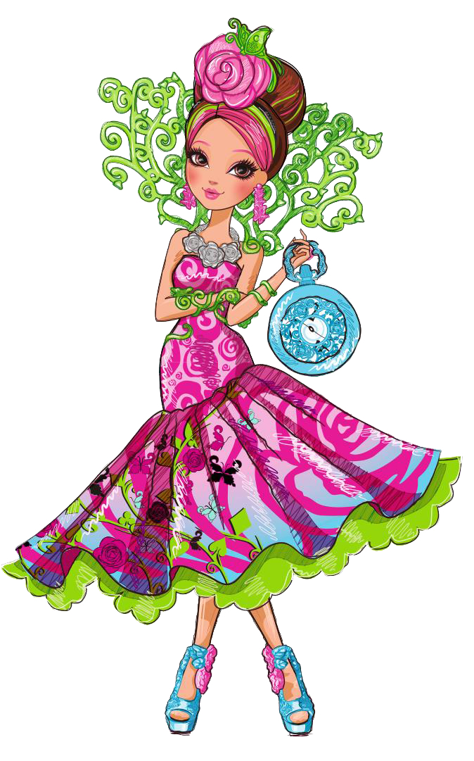 It is a photo of Lively Ever After High Characters This is a photo of Lively Ever After High Characters