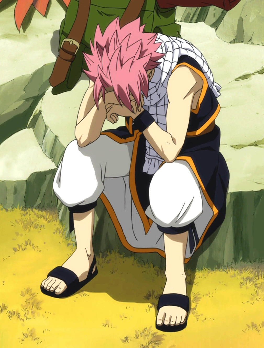 File Natsu thinking