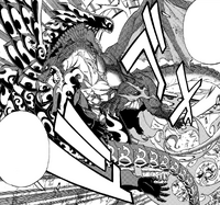 Igneel clashes with Acnologia
