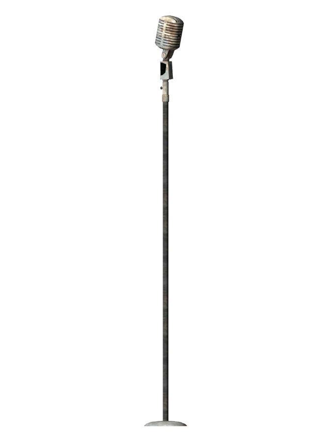 Microphone and stand | Fallout Wiki | FANDOM powered by Wikia