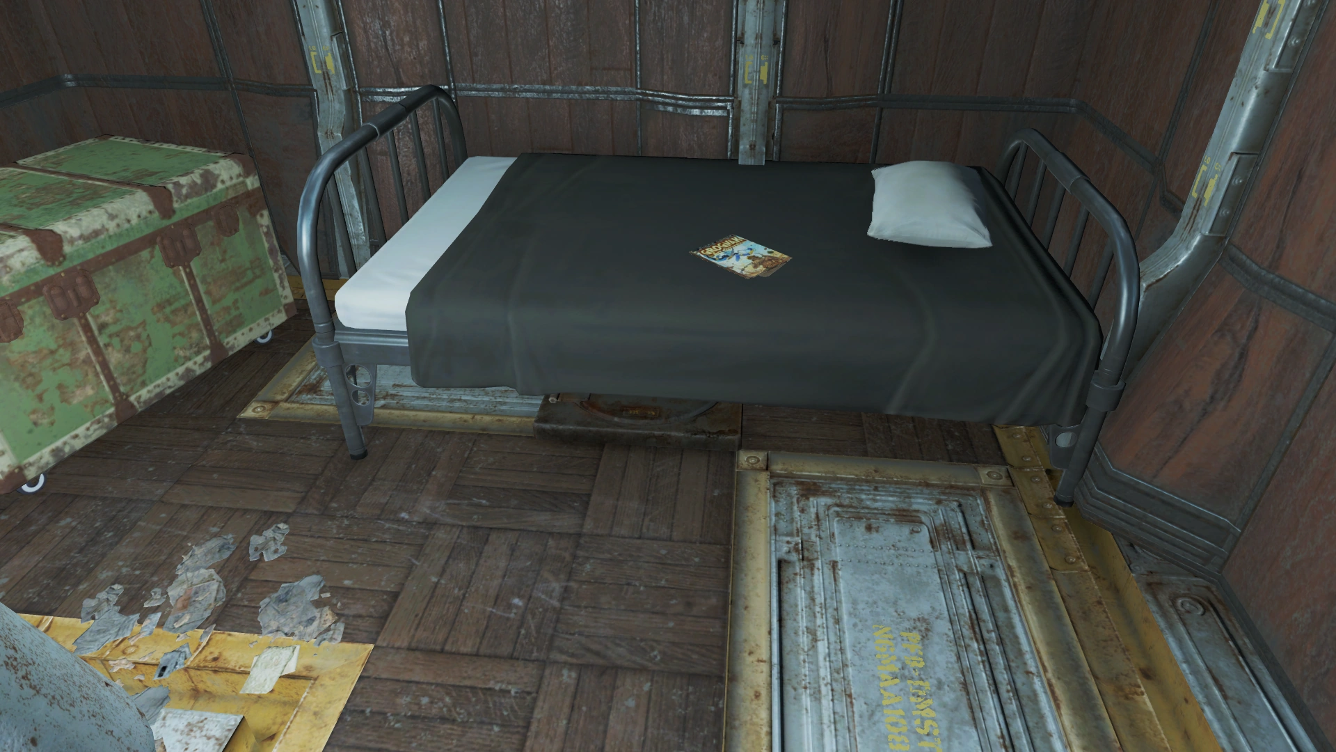 Image Vault 75 Grognak on bed.png Fallout Wiki FANDOM powered by