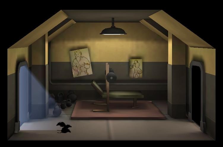 weights room fallout shelter weights room fallout shelter