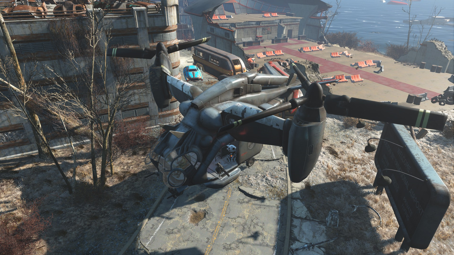 Fallout 4 vertibird jump фото 13