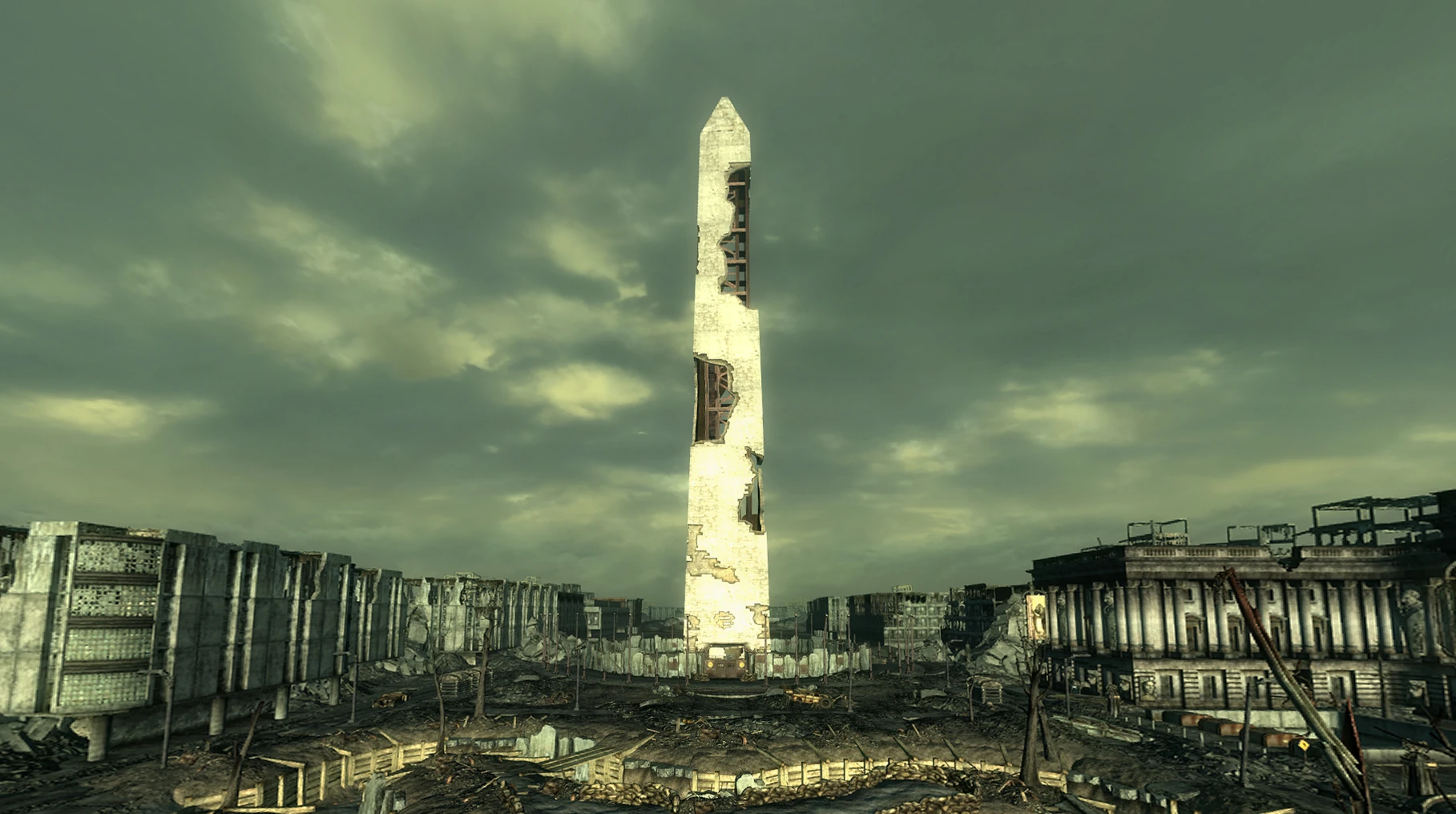 Image Washington Monument arial.jpg Fallout Wiki FANDOM powered
