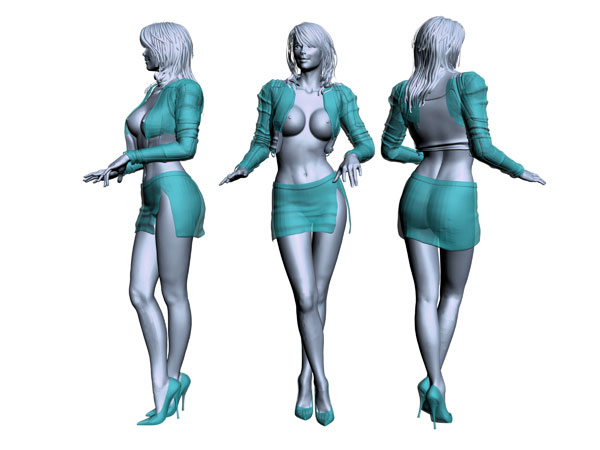Как сделать человека в 3d