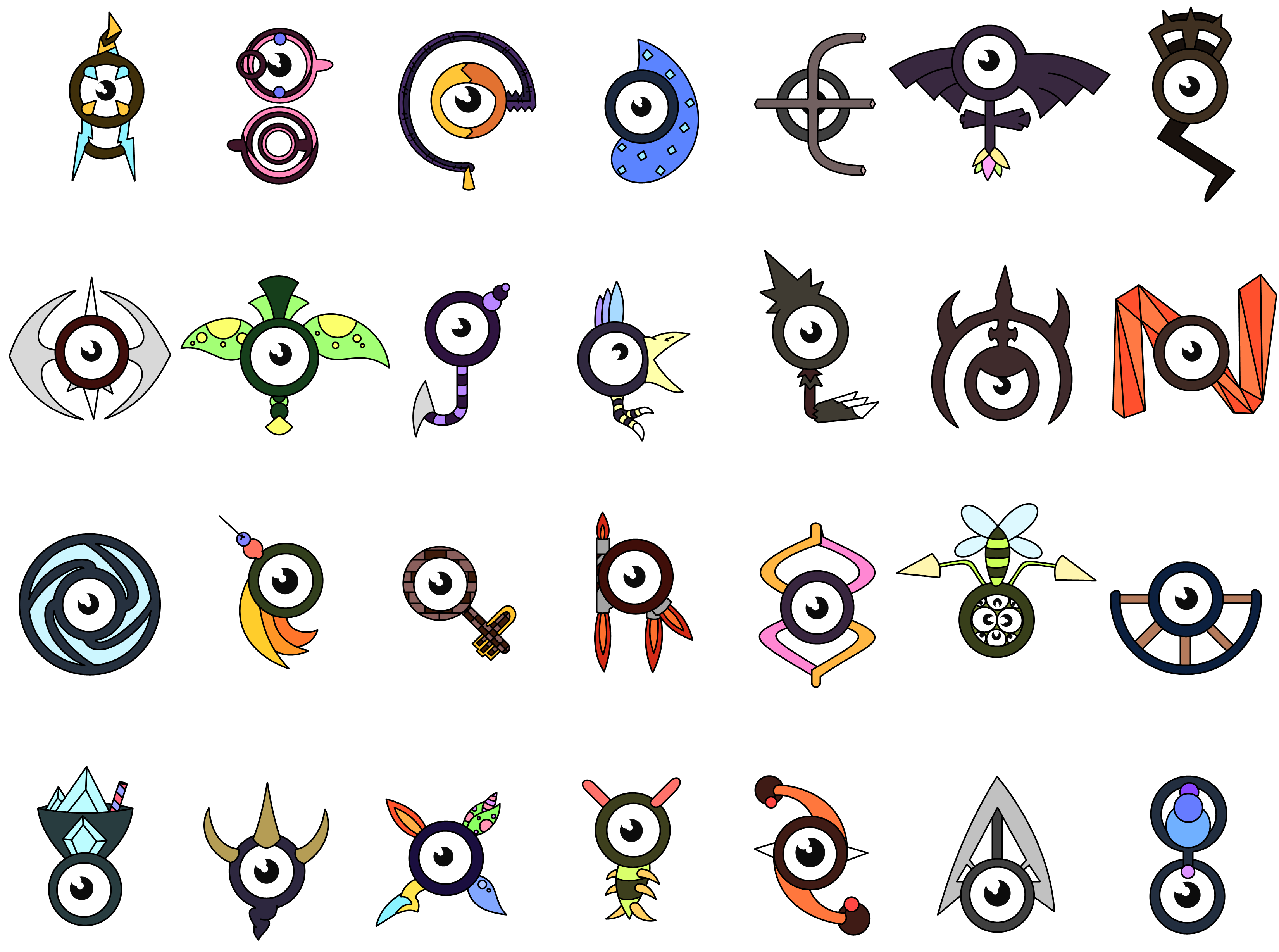 Resultado de imagen de unown