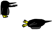 Wheelie Penguin Concept Art