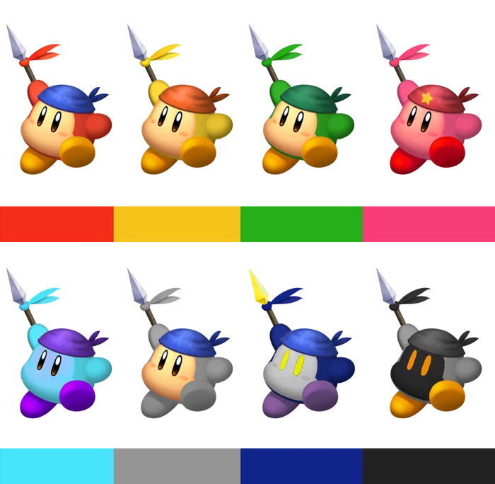 Super Smash Bros. V/Alternate Costumes and Color Swaps Fantendo
