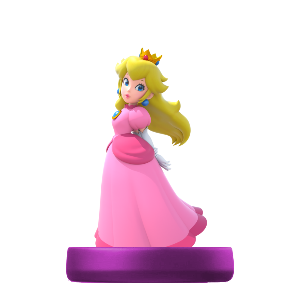 mario and peach cat amiibo