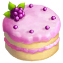 Beautyberry Angel Food Cake