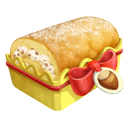 Hazelnut Roll Cake