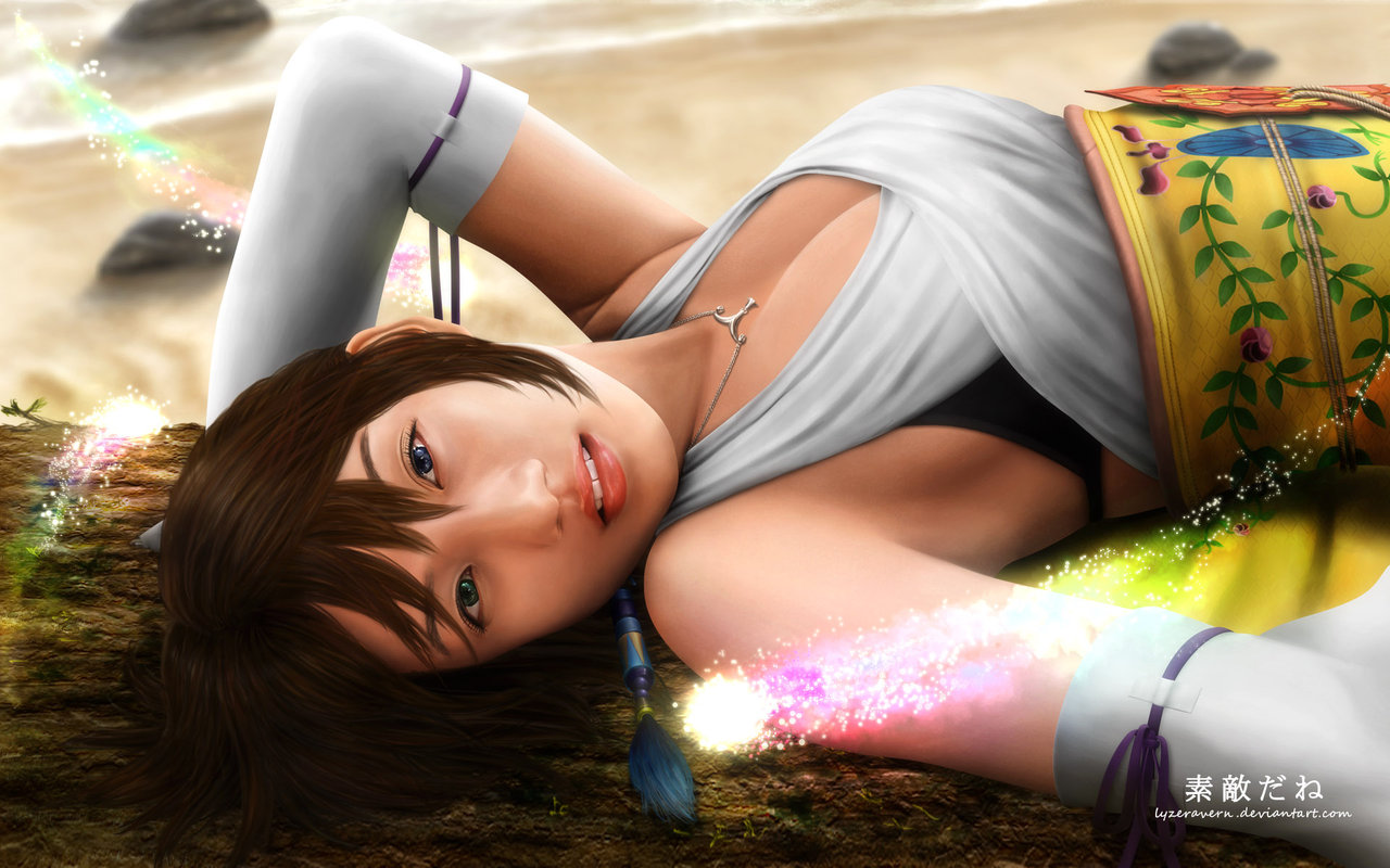 Final fantasy 3d hentai movie yuna Final fantasy 3d hentai movie yuna