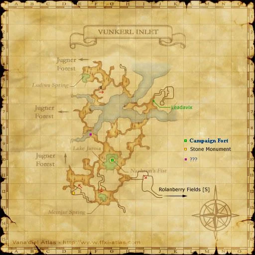 Vunkerl Inlet (S)/Maps FFXIclopedia Fandom powered by Wikia