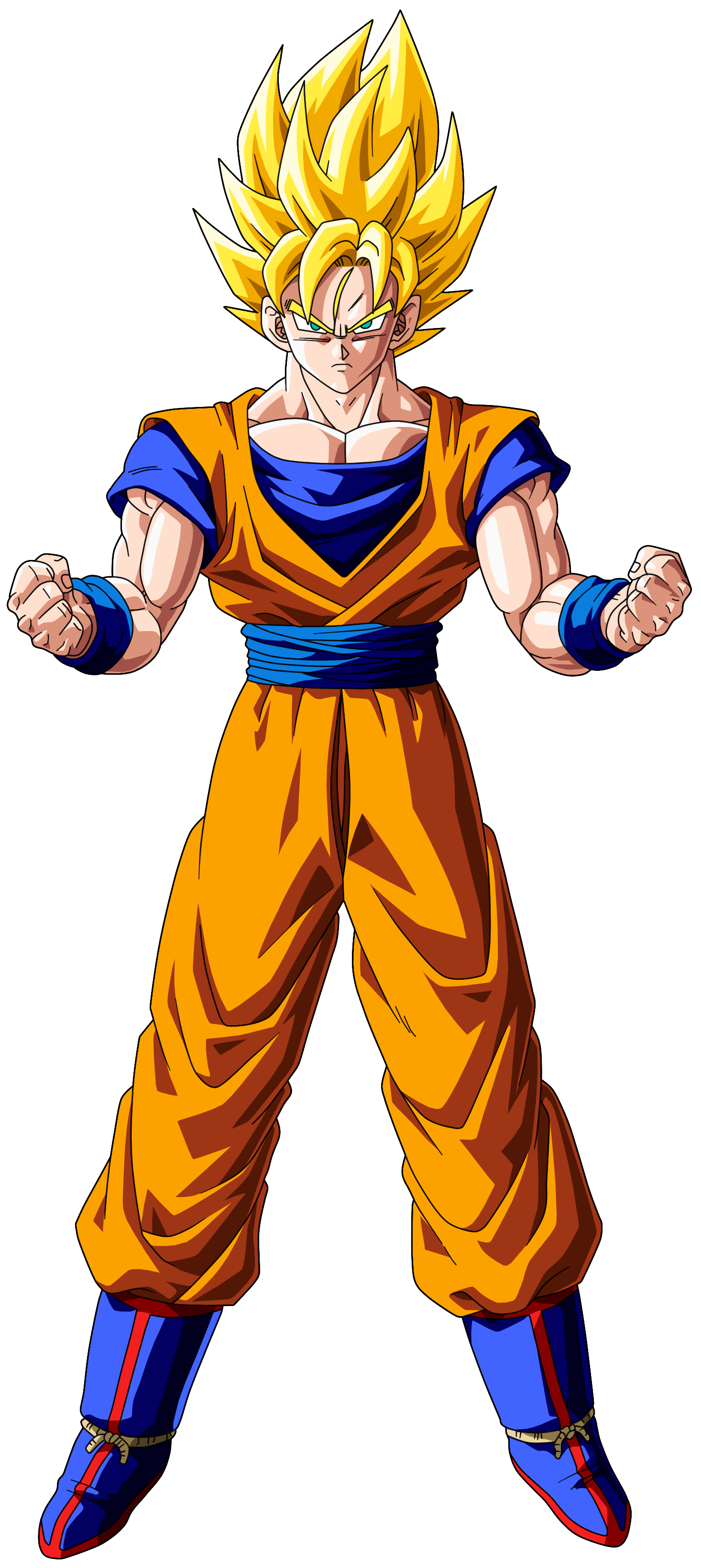 Image - Super Saiyan Goku Dragon Ball Z.png | Fictional Battle