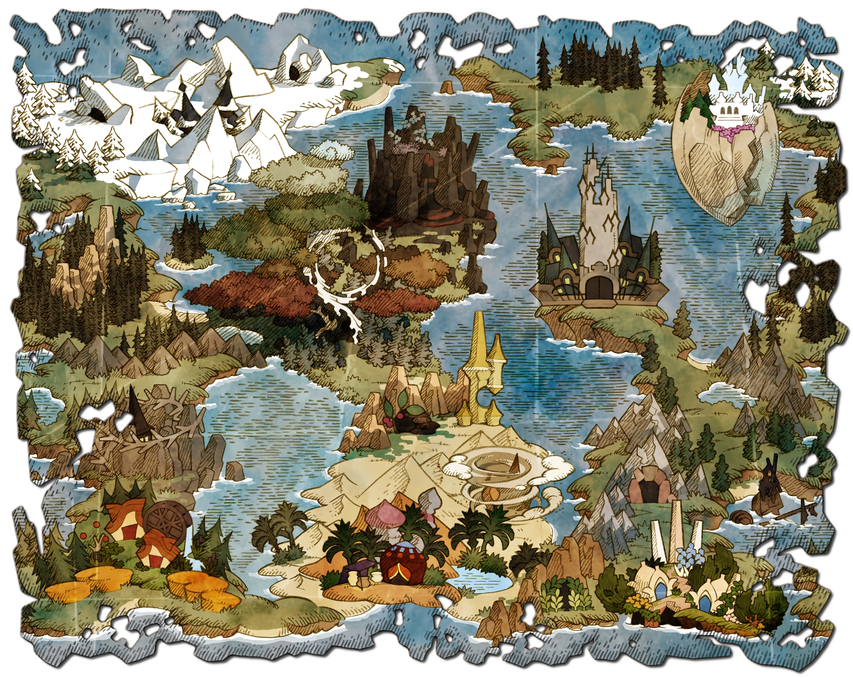 Bravely Default World Map Theme Final Fantasy: The 4 Heroes of Light  Final Fantasy Wiki  Fandom powered by Wikia