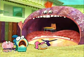 Fish Hooks / Pecezuelos: Temporada 02 Capitulo 03 - Recorrido de Halloween / Milo se da a la fuga
