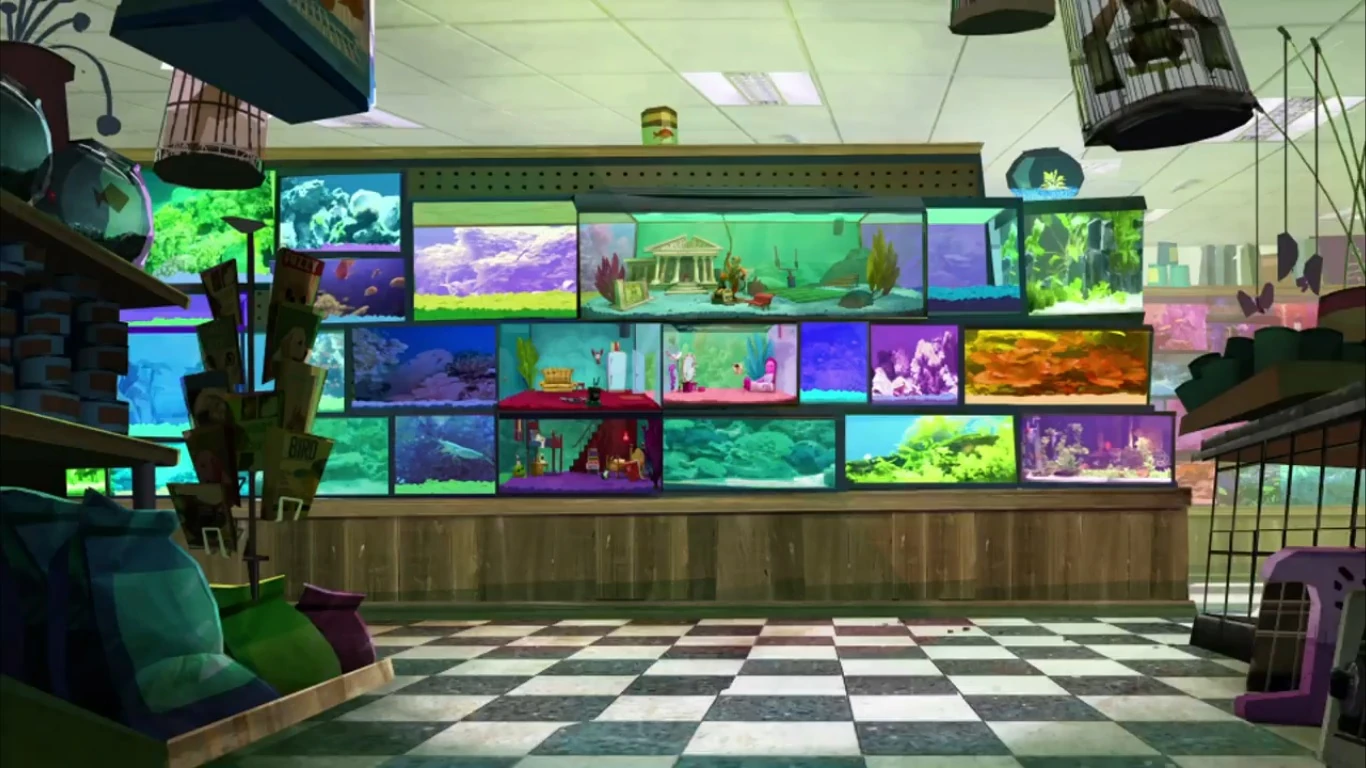 Image Fish tanks opening theme.jpg Fish Hooks Wiki Fandom powered
