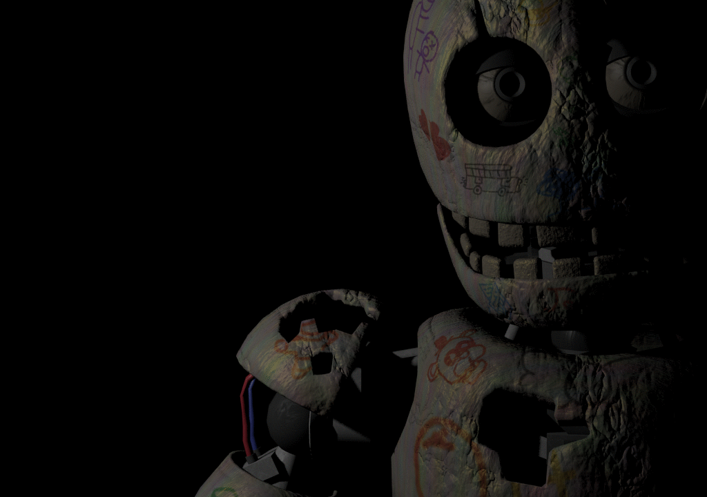 blank the animatronic five nights at candy s wikia fandom