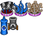 Pirate bash toppings