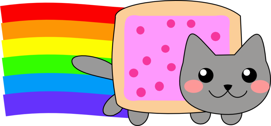 Anime Cat Vector Anime Cat Vector