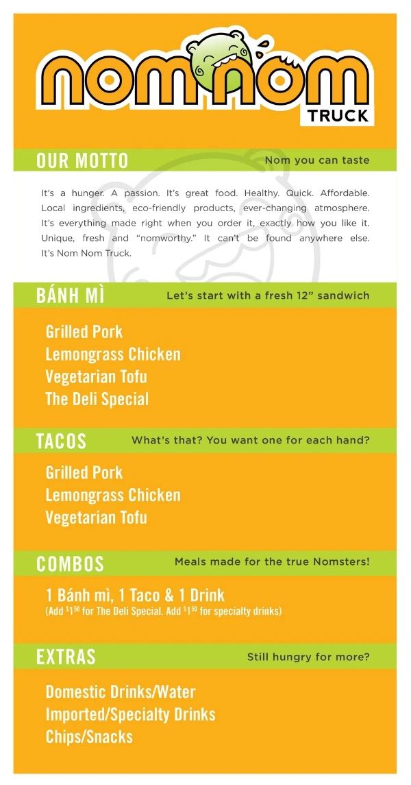 Nom Nom truck Food Truck Wiki Fandom powered by Wikia