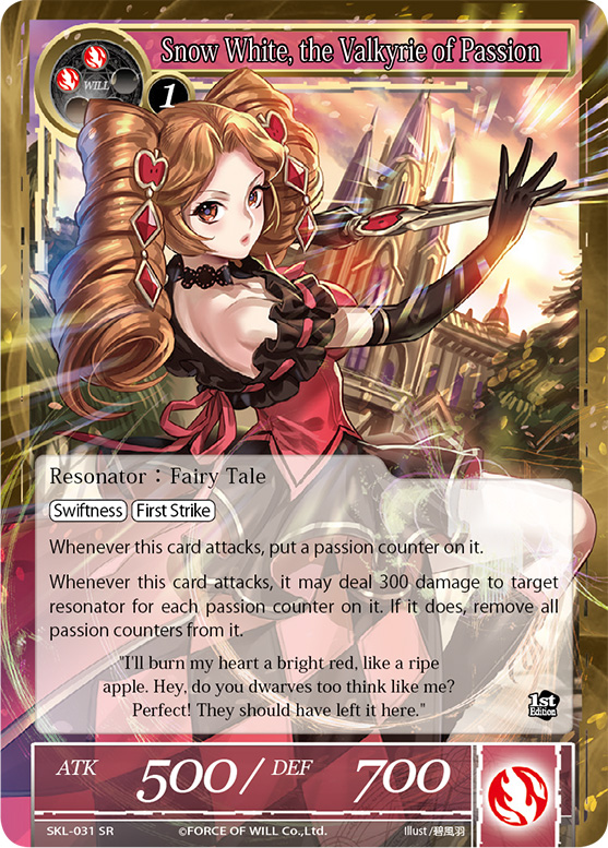 Image of Snow White, the Valkyrie of Passion