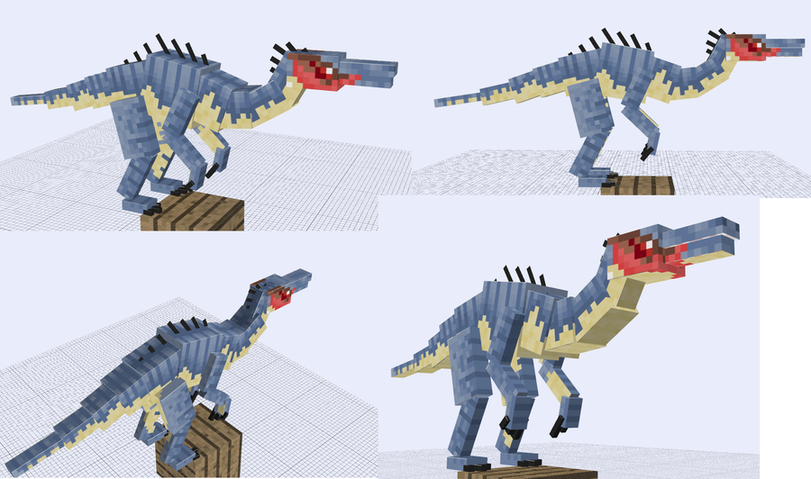 Image Minecraft baryonyx by karrybuttd55s55y.png Fossils and Archeology Mod Revival Wiki