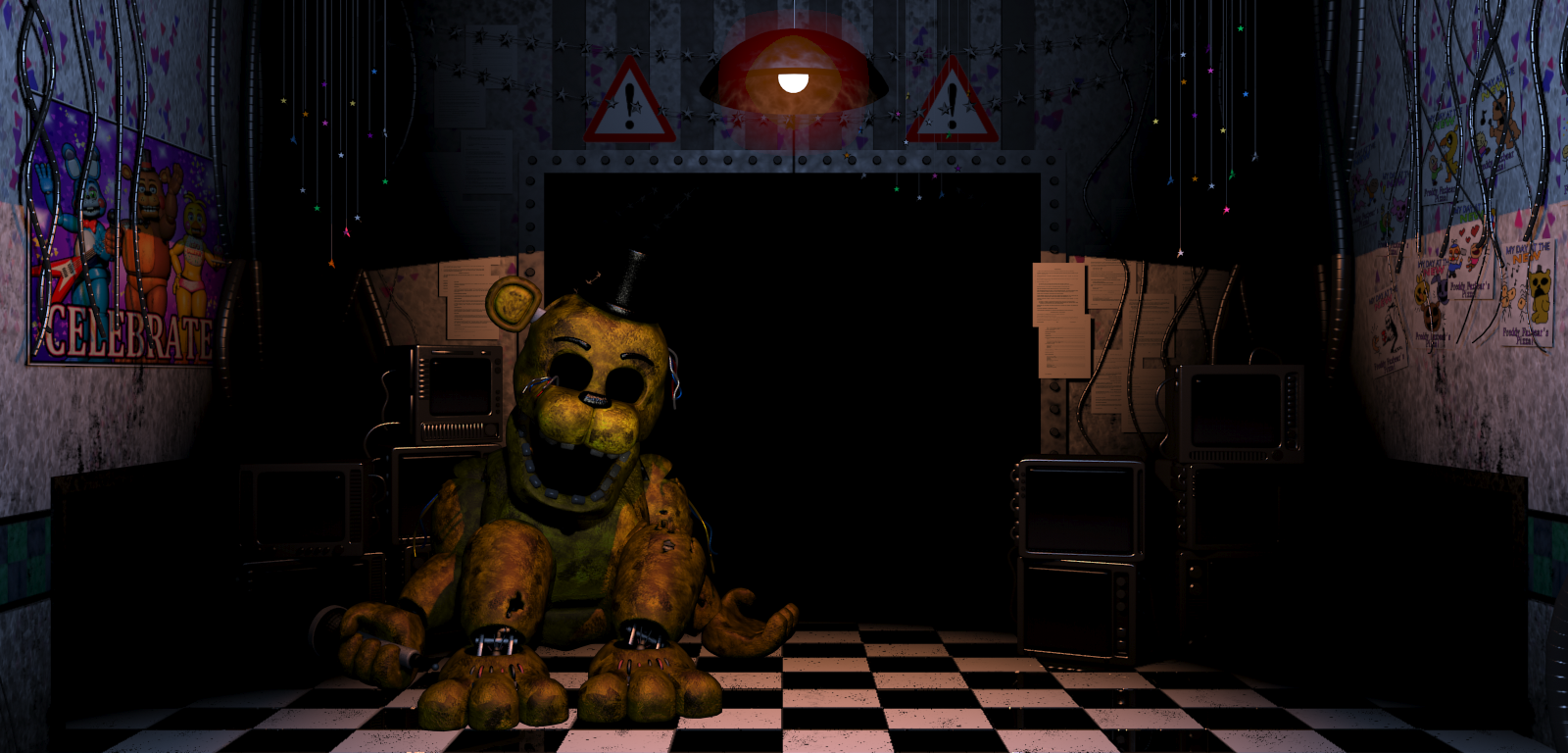 Fnaf 2 Photo frame effect