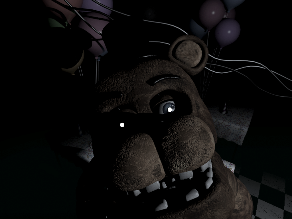 Eyeless Toy Bonnie EASTER EGG Five Night's at Freddy's 2 